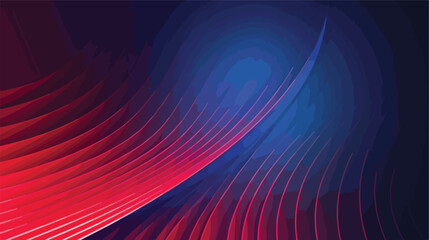 Dark Blue Red vector bent background. Colorful abstract