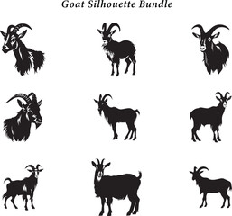 goat silhouette bundle