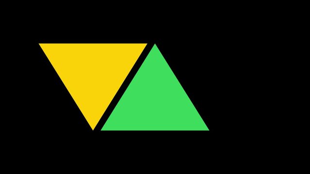 Animaci&oacute;n de plantilla para intro de video con clave crom&aacute;tica. 