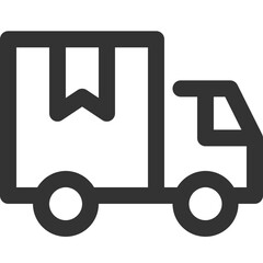 A complete list of commonly used linear black outline pack