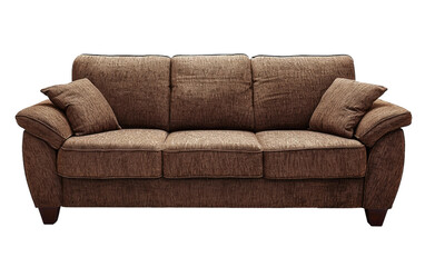 Fototapeta premium Harmonic Sofa isolated on transparent Background