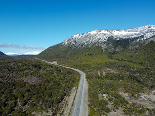 Esplendor invernal: Fotografías evocadoras de la Ruta de los 7 Lagos