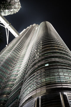 Kuala Lumpur, Malaysia - 21 October 2023: the Petronas tower 