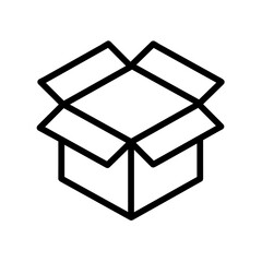 Parcel box, open the lid