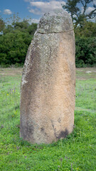 menhir Vertical stones from the Bronze Age and the Nuragic and Pre-Nuragic Ages