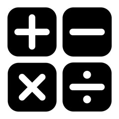 Fototapeta premium Cloud computing black colored icon pack