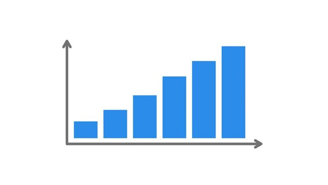 business graph showing growth