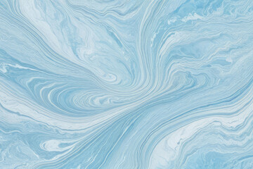 Obraz premium Pastel light blue marble background, intricate veining weaving a natural aesthetic, creative abstract interpretation, ultra fine texture, high-resolution detail