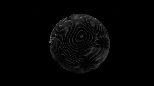 Satisfying 3d endless animation Cyclic seamless motion design 3d loop animation background.