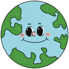 Earth Day cute elements