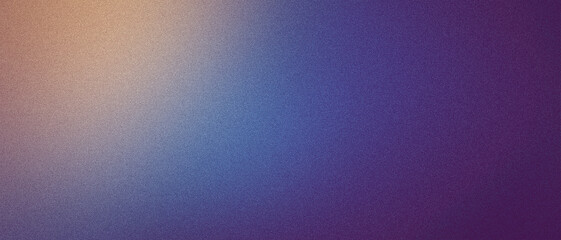 Grainy abstract ultrawide pixel multicolor purple blue yellow beige gradient exclusive background. Perfect for design, banners, wallpapers, templates, creative projects, desktop. Premium quality
