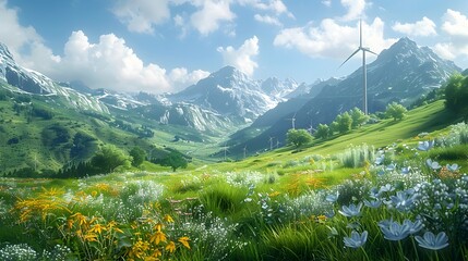 Inspiring Change Minimalist Design Promoting Clean Energy Policies and Initiatives