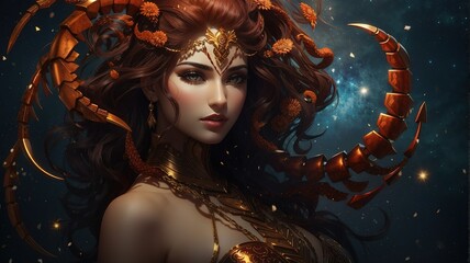 Scorpio woman by zodiac sign