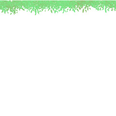 green leaves frame