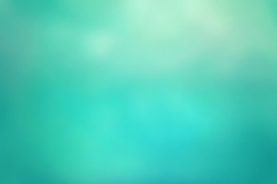 Abstract gradient smooth Blurred Bokeh Turquoise background image