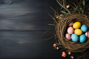 Fototapeta premium Image for adding text for Easter.