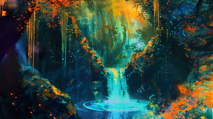 Glowing Forest of Wonders