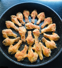 Fried chicken wings - 775163168