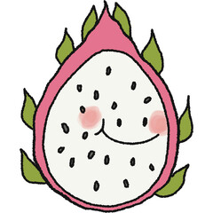 Cute Fruits Elements