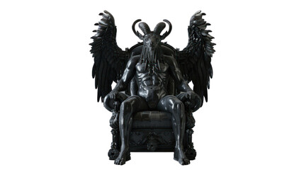 Fototapeta premium Baphomet chair
