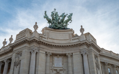 Grand Palais paris - obrazy, fototapety, plakaty