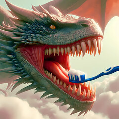 Dragon with a Toothbrush: Oral Hygiene