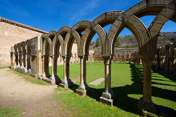 San Juan de Duero cloister ruins in Soria - 775191197