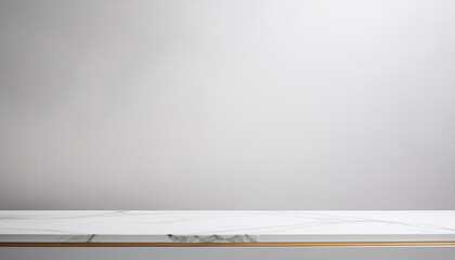 Obraz premium an empty marble table top for product montage