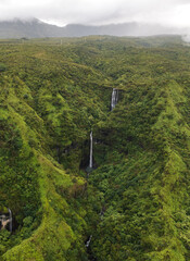 Aerial view of Waimea Canyon, Kauai, Hawaii - 775210511