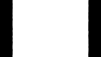 Torn vertical black lines