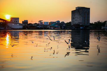 Fototapeta premium City of the Sunset