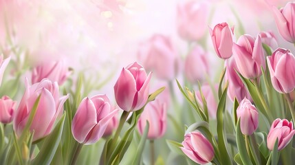 Beautiful Realistic background for mother's day celebration