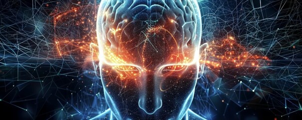 Brain-computer interfaces enhanced by nanotechnology, merging mind and machine