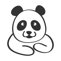 panda vector illustration design