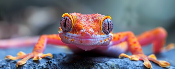 Nanoscale adhesive materials inspired by gecko feet, the ultimate grip - obrazy, fototapety, plakaty