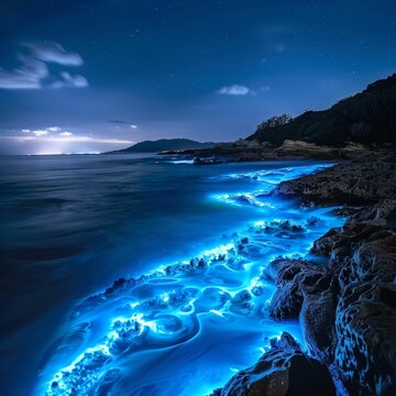 The phenomena of bioluminescence, living lights