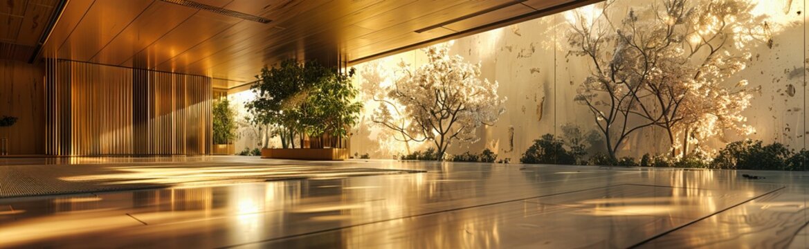 Modern Architectural Marvel with Light-Filled Interiors and Water Features, Luxurious and Grand