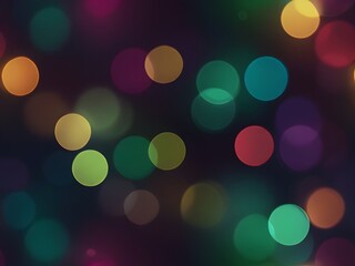 An elegant, soft-focus bokeh effect in jewel tones, ideal for luxury branding, generative AI