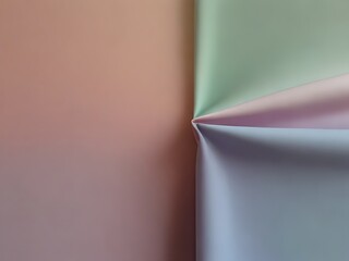 A gradient of pastel hues blending seamlessly into one another, creating a calm and inviting atmosphere, generative AI
