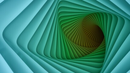 Gradient Twist tunnel illustration abstract background