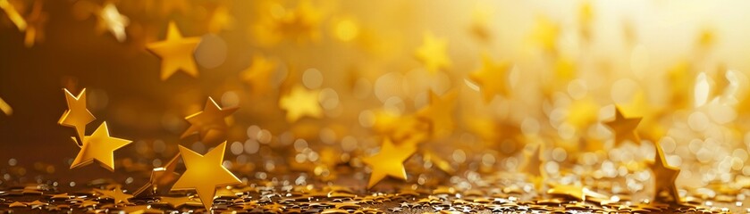 A cascade of yellow stars, each a beacon of satisfaction, crowning a service or product with their approval