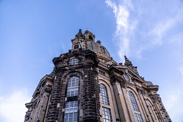 A short evening stroll through the beautiful historic city centre of Dresden - Saxony - Germany 