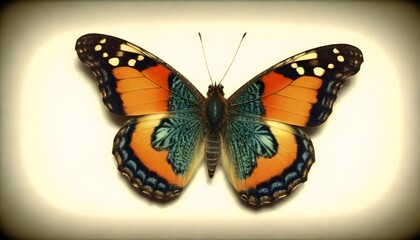 Fototapeta na wymiar A colorful butterfly (22)