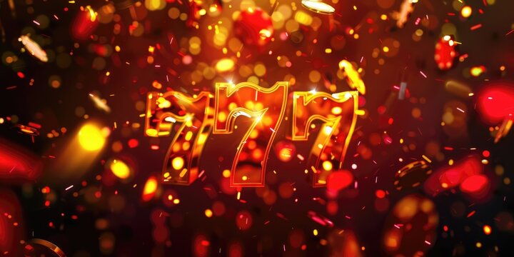 Jackpot Winner in Shiny Golden and Red Color Style. Editable Text Effect for Casino, Auto Betting, and Bingo Brands