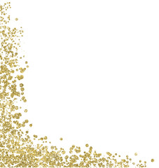 Gold glitter, Golden sparkle confetti, Shiny glittering dust