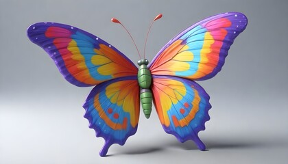A colorful butterfly  (41) - obrazy, fototapety, plakaty