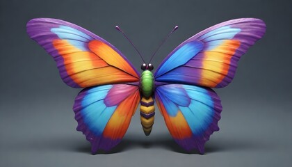 A colorful butterfly  (103) - obrazy, fototapety, plakaty