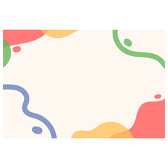 Fototapeta premium Abstract Shape Background