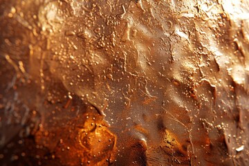 Hammered copper Texture Background	

