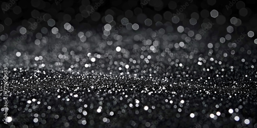 Poster black and white image of glowing lights, suitable for various projects